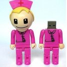 8gb red women female nurse doctor USB 2.0 flash memory pen drive