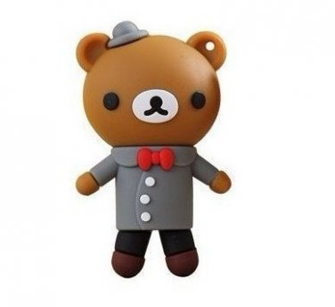 16gb bear bridegroom server waiter USB 2.0 flash memory pen drive