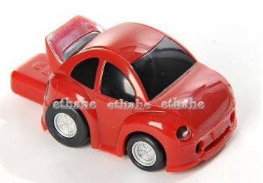 4gb Red mini car USB 2.0 flash memory pen drive
