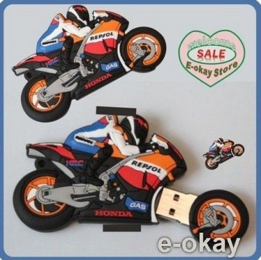 8gb motorcycle motor car USB 2.0 flash memory pen drive