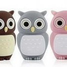 8gb rubber brown grey pink color option owl USB 2.0 flash memory pen drive