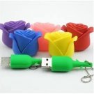 32gb purple blue pink yellow red rose option USB 2.0 flash memory pen drive
