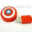 32gb red round tire USB 2.0 flash memory pen drive
