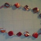Pink and White Shell Necklace