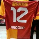 Didier Drogba Galatasaray 2012-2013 Soccer Jersey Home Official Authentic