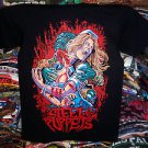STEEL PUPPETS T-shirt large NEW RARE!! 2011  CHILDREN OF BODOM DARK TRANQUILLITY