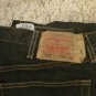 Levi's 501 40x30 Button Fly Jeans - Black