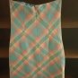 BCBG Max Azria Wool Plaid Dress Strapless Embroidered Bead Dress 8