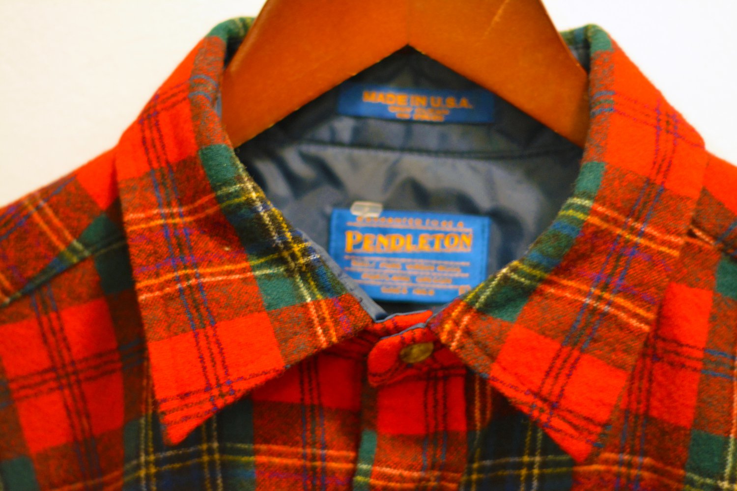 SOLD! - Pendleton Board Shirt - Red