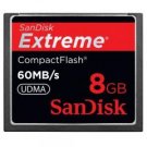 Card CompactFlash 8GB Extreme 60MBSec Replacement SDCFX-008G-A46