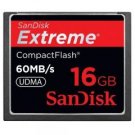 Card CompactFlash 16GB Extreme 60MBSec Replacement SDCFX-016G-A46