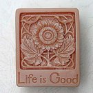 life is good Soap Mold Silicone Mold Jelly Mold Cake Mold