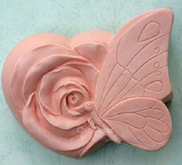 floral&butterfly Soap Mold Silicone Mold Jelly Mold Cake Mold