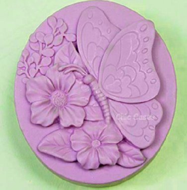 floral Soap Mold Silicone Mold Jelly Mold Cake Mold