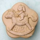 rocking horse Soap Mold Silicone Mold Jelly Mold Cake Mold