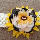 Steelers colors baby headband