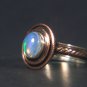 Genuine Opal Sterling Ring