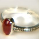 Natural Ruby Sterling ring