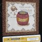 Sewing Theme Crochet Fabric Square Crafts or Quilting Cotton 6" x 6"  O
