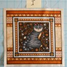 Wild Cats by Dan Morris RJR Fabric Square Crafts or Quilting Cotton 8" x 8"  I