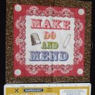 Sewing Theme Make Do and Mend Fabric Square Crafts or Quilting Cotton 6" x 6"  M