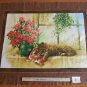 Window Tails Cats in Windows Giordano Fabrics Cotton Panel 23 1/2" x 27 1/2"