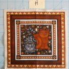 Wild Cats by Dan Morris RJR Fabric Square Crafts or Quilting Cotton 8" x 8"  H