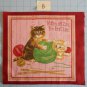 Purrfect Notions Cats Fabric Squares Quilting Cotton RJF Fabrics 10 1/2" x 12 B