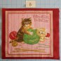 Purrfect Notions Cats Fabric Squares Quilting Cotton RJF Fabrics 10 1/2" x 12 B