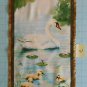 Four Seasons Wee Wildlife Fabric Quilting Cotton Summer Swan 10 1/2" x 23" B