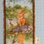 Four Seasons Wee Wildlife Fabric Quilting Cotton Spring Bunny 10 1/2" x 23" D