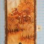 Four Seasons Wee Wildlife Fabric Quilting Cotton Autumn Deer 10 1/2" x 23" B