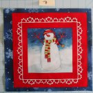 Chilly Silly Snowmates Studio E  Fabric Squares Quilting Cotton 11 1/2" x 11  B
