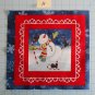 Chilly Silly Snowmates Studio E  Fabric Squares Quilting Cotton 11 1/2" x 11  A