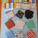 108 Patchwork Pals Alphabet 3 1/2" Squares Plus Extras Fabric Crafts Quilting