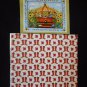 Gazebo Scene 15 3/4" x 11 3/4" Fat Quarter Red Boots Gloves Windham Fabrics a
