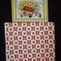 Gazebo Scene 15 3/4" x 11 3/4" Fat Quarter Red Boots Gloves Windham Fabrics b