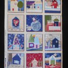 Our House Mini Fabric Panel Windham Fabrics By Lyn Huskamp 17 1/2" x 23 1/2"