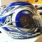 New Xpeed XF705 Spider Full Face Helmet - Medium/Blue