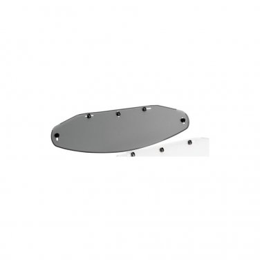 Echo 5-snap Flat Shield - Smoke