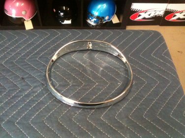 Buddy Front Headlight Cover - Chrome