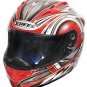 Xpeed XF705 Spider Full Face Helmet -Small/Red