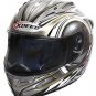Xpeed XF705 Spider Full Face Helmet - Small/Silver