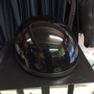 Childs Novelty Half Helmet - Black Large