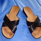 EUC - TIMBERLAND Black Genuine Leather Strappy Sandals/Shoes - Size 8M