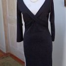 EUC - Stunning ANN TAYLOR Black Rayon/Polyester *Little Black* Dress - Size 0