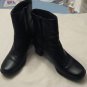 CLARKS - Dark Brown Leather Ankle Boots - Size 6 1/2 M - EUC