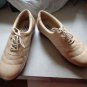 NWOB - DR. SCHOLL'S Beige Leather Double-Air Pillow Athletic Shoes Size 8 1/2 W