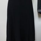 NWT - MARKS & SPENCER Black Polyester/Elastane Blend A-Line Skirt - Size 16 US