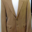 EUC - JOSEPH & LYMAN Tan Color 100% Cashmere 2-Button Jacket - Size 42L